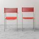 Set of 6 chairs mod. spaghetti giandomenico belotti for alias ​​80s vintage