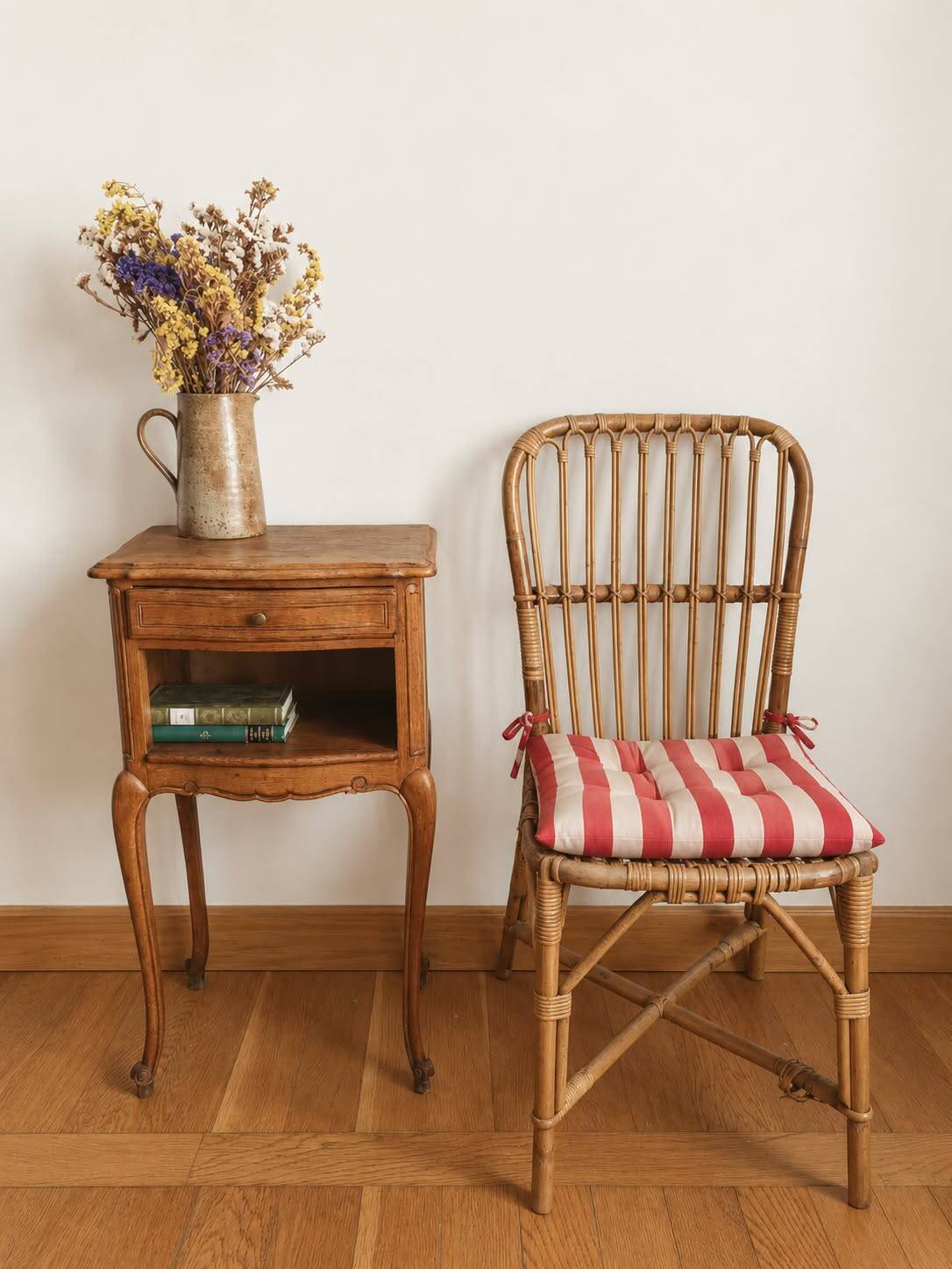 Louis XV style bedside table