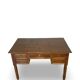 Italian pine wood centre writing desk from the 1960s, a reproduction o
