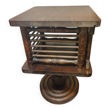 Dudouyt style wooden bedside table