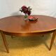 Mid-Century Vintage Teak Extending Dining Table 1960 Danish-Inspired Design