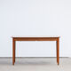 Scandinavian vintage extendable table double extension 1960