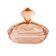 Glass butter dish, art deco, 1930s, production: Italy