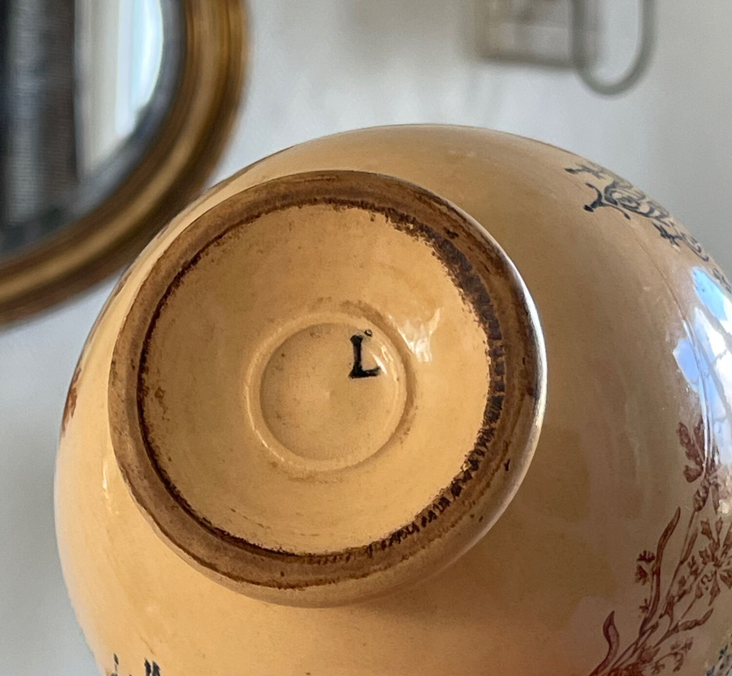 Bol en faïence XIX ème .