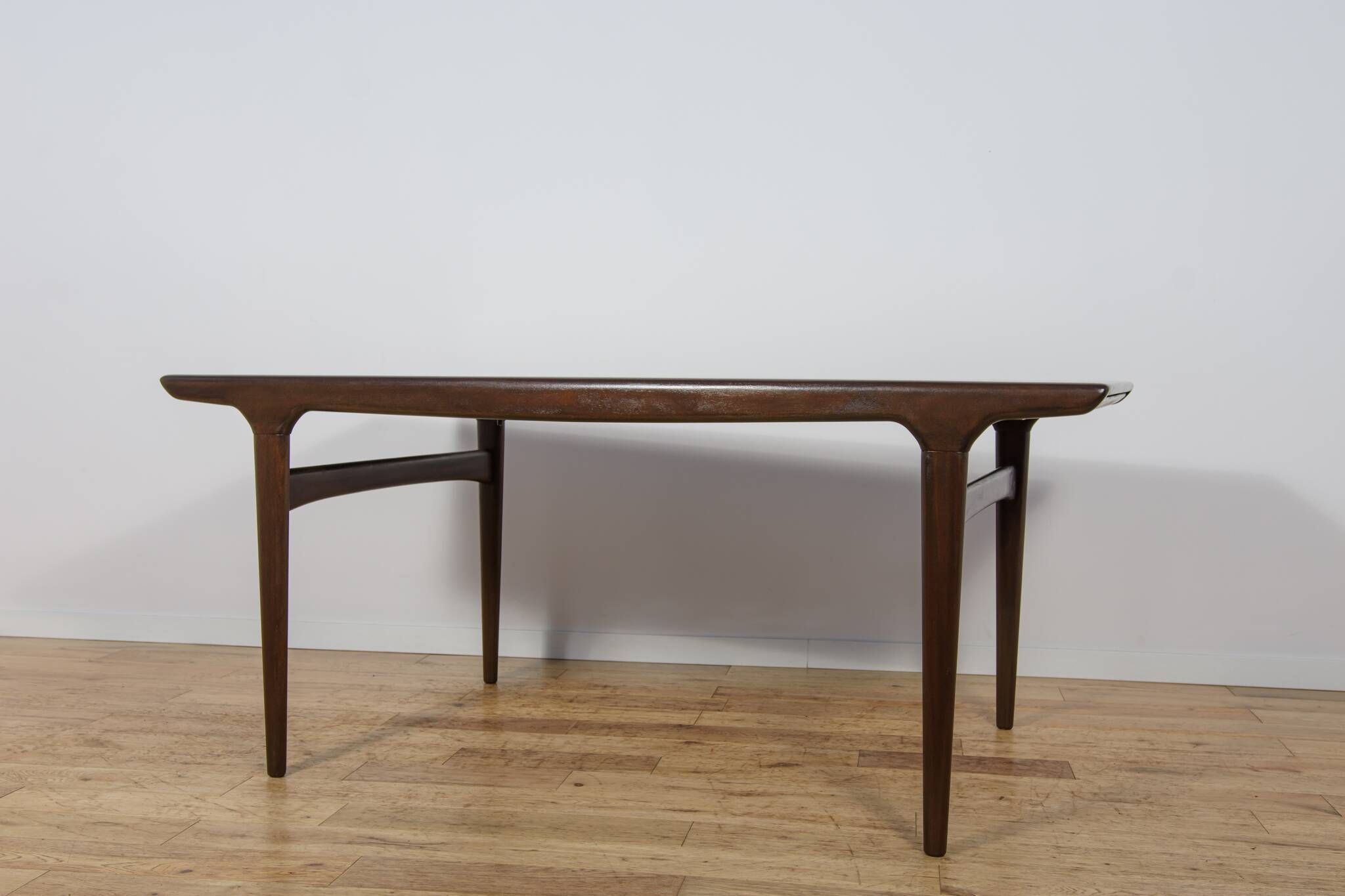 Mid-Century Teak Extending Dining Table Designed by Johannes Andersen for Uldum Møbelfabrik, Denmark, 1960s