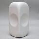 White rectangular vase Parravicini 1970s