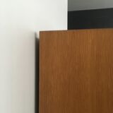 Bookcase with compass feet