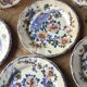 8 assiettes  Gien