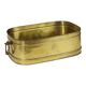 Large Oval Brass Planter Vintage XL Cachepot 41cm