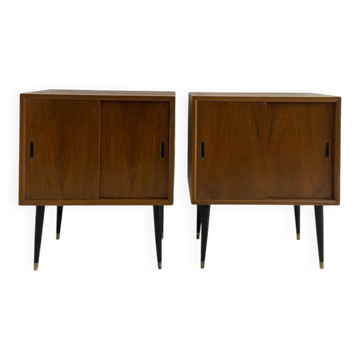 Pair of small vintage sideboards