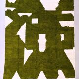 Berber carpet entirely handmade, high quality carpet