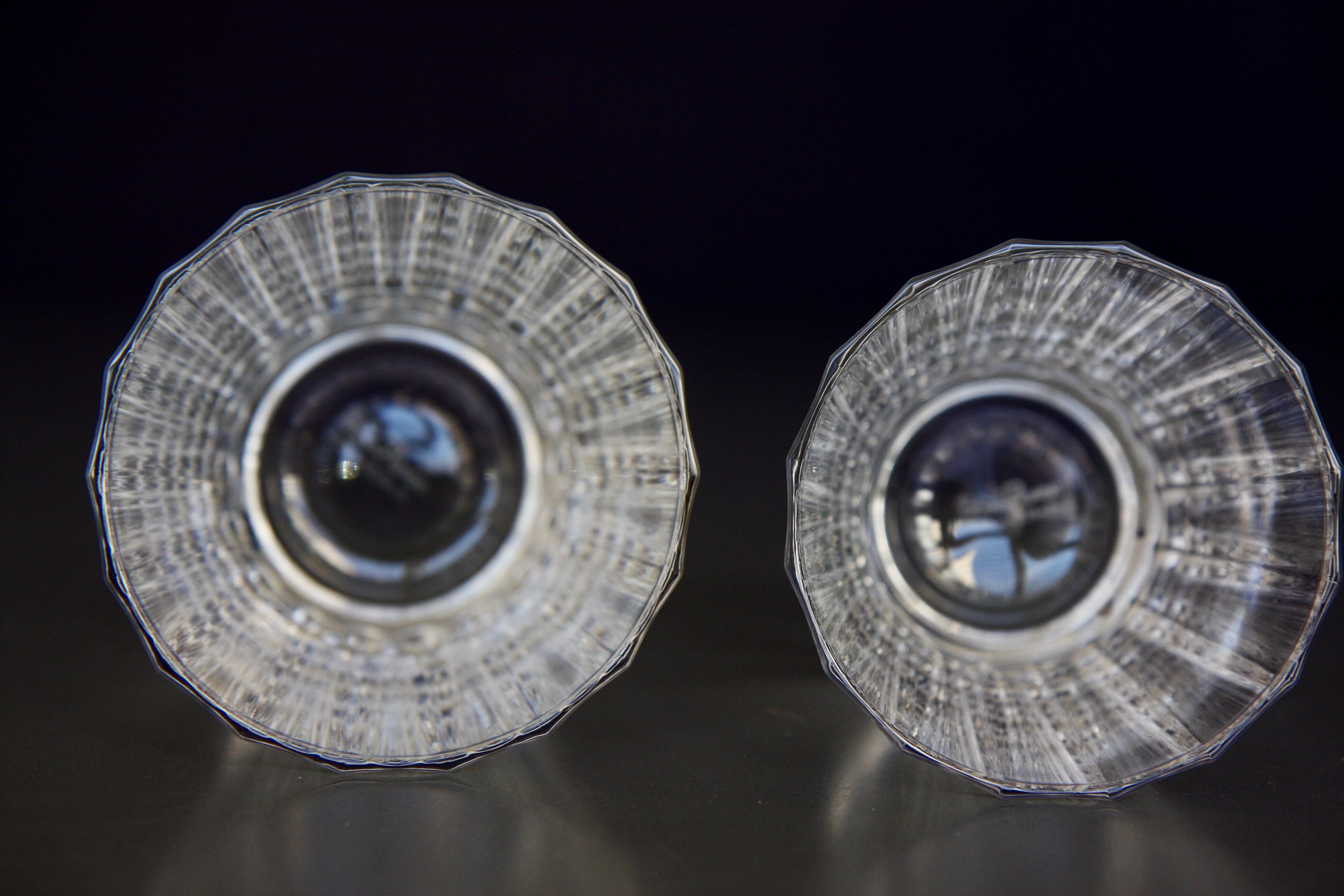 Eight glasses Paloma Picasso, Crystal Villeroy and Boch