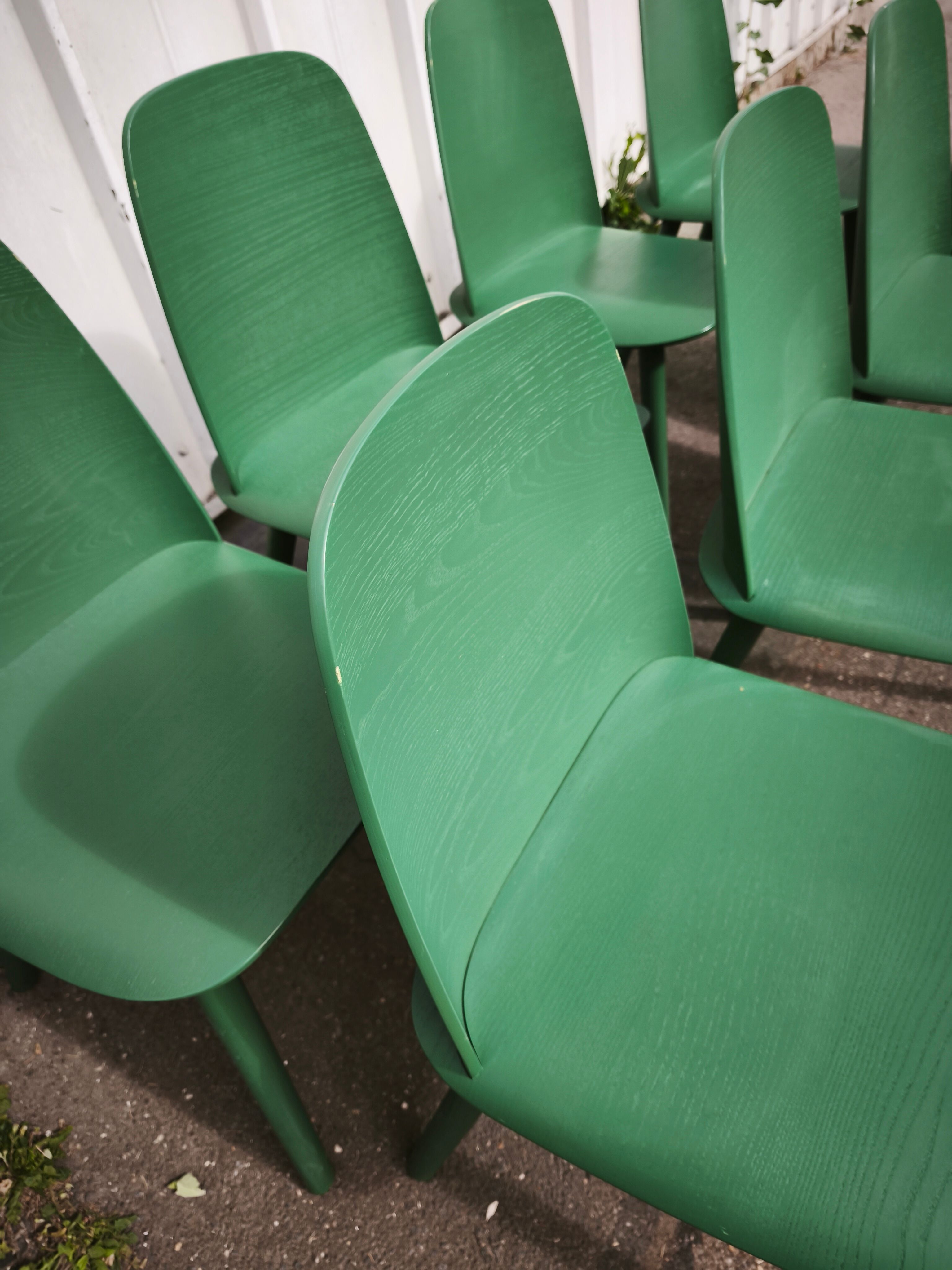 Suite de 8 chaises Nerd Chair, Muuto