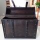 Mini bar vintage wooden briefcase