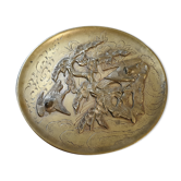 Japanese bronze dish