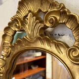 Louis XV style gilded mirror