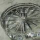 Cut crystal tealight holder