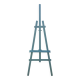 Painted wooden easel