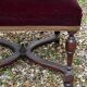 English chair in mahogany, X-shaped legs – 19th century