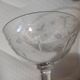 Coupe à champagne cristal verre ciselé