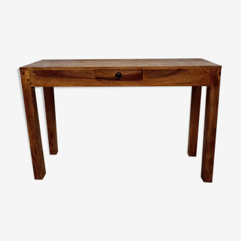 Solid Sesham wood desk console