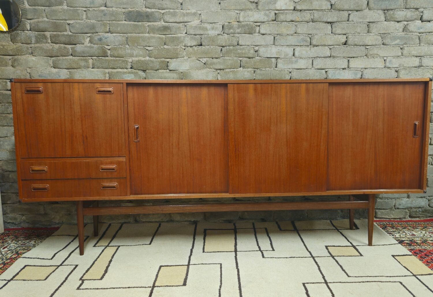 Scandinavian teak sideboard 1960