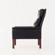 Fauteuil en palissandre, design scandinave, années 1960, designer : Hans Olsen, production : Danemark