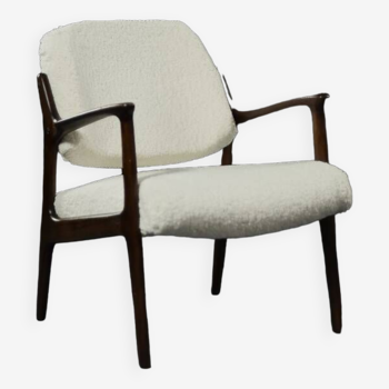 Mid-Century Scandinavian Modern Teak Lounge Chair Domus by Inge Andersson for Bröderna Andersson