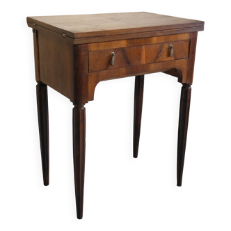 Art Deco Singer machine console cabinet