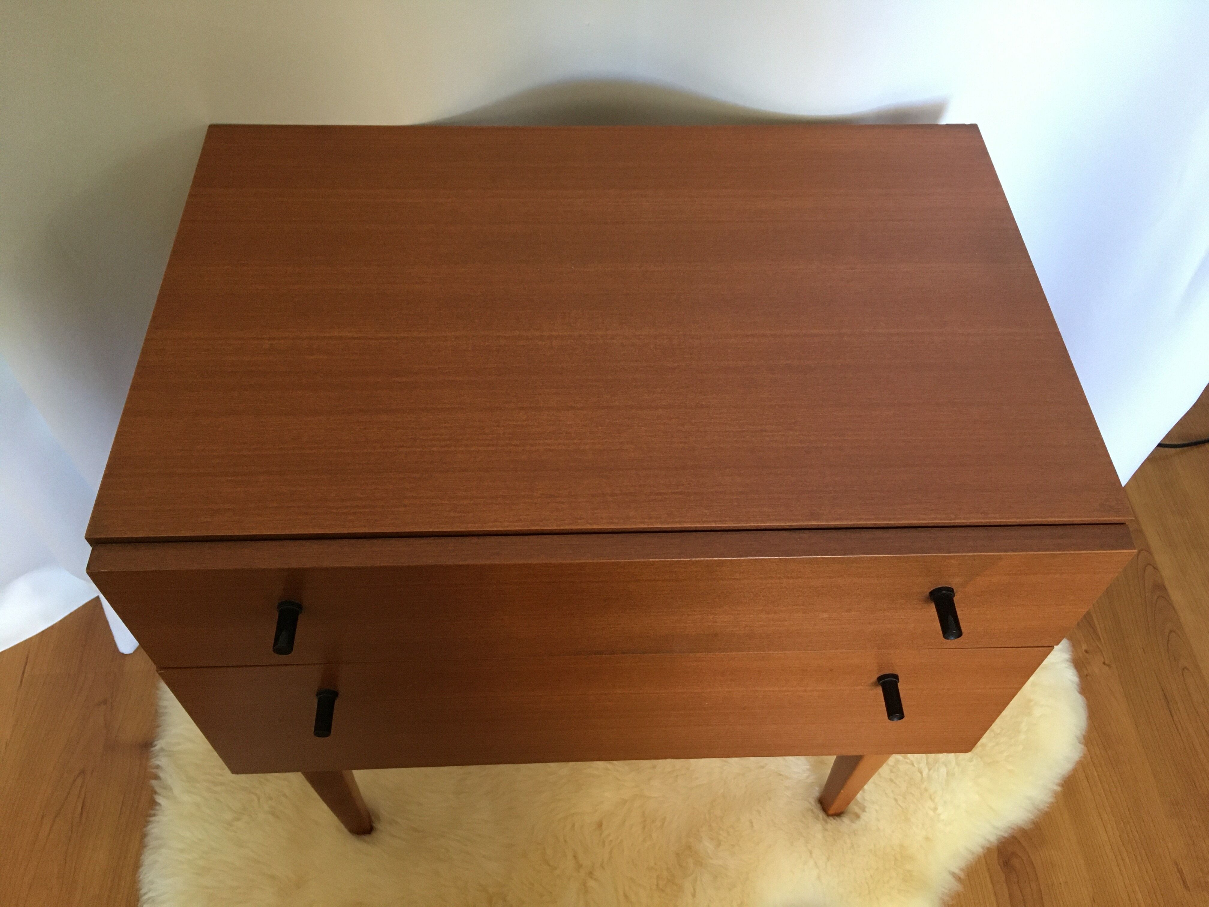 Vintage bedside table