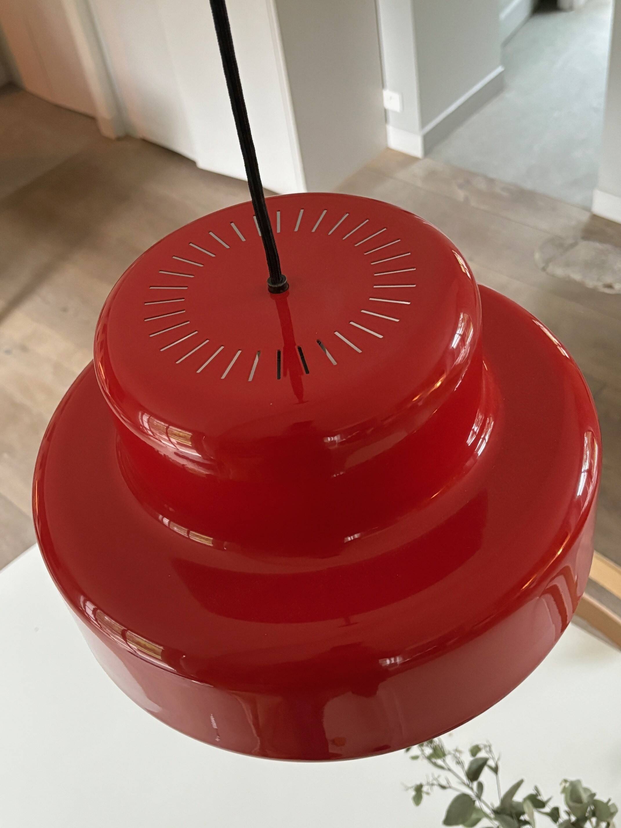 suspension "Poker" de Jo Hammerborg - Suède années 70
