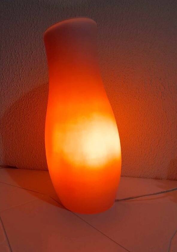 IKEA mylonit lamp in vintage glass 1980