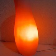 Lampe IKEA mylonit en verre vintage 1980