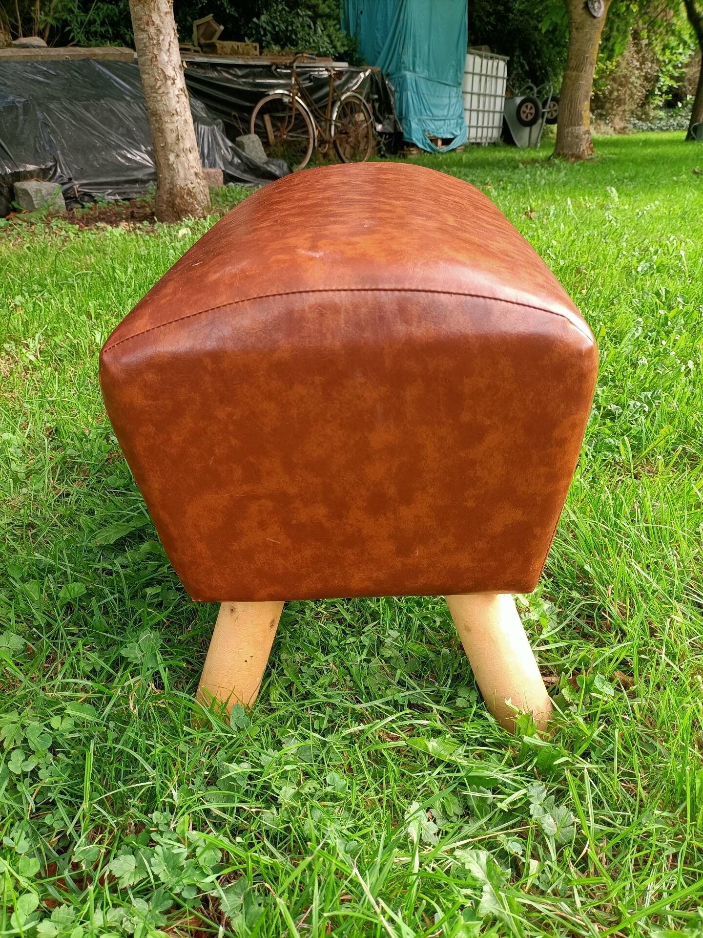 Tabouret cuir