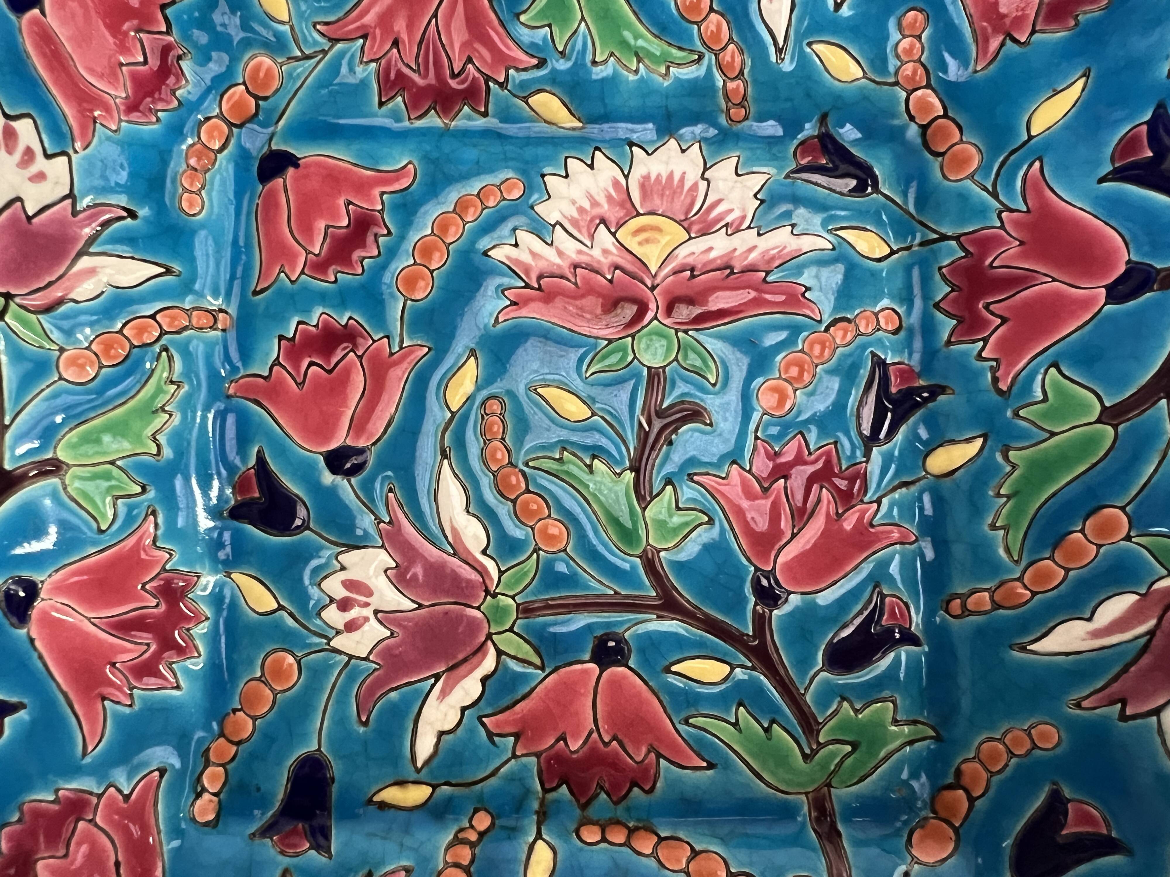 Longwy enamelled earthenware cup