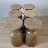 Lot of 6 pyrite mazagrans