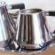 Art Deco style metal tea service LA SALAM