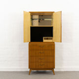 Vintage mid century bar cabinet by ernst behr, germany 1950s