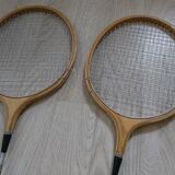 Vintage badminton rackets