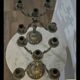 Chandeliers - Pair of five-branch candelabra in Louis XV style (Roc)