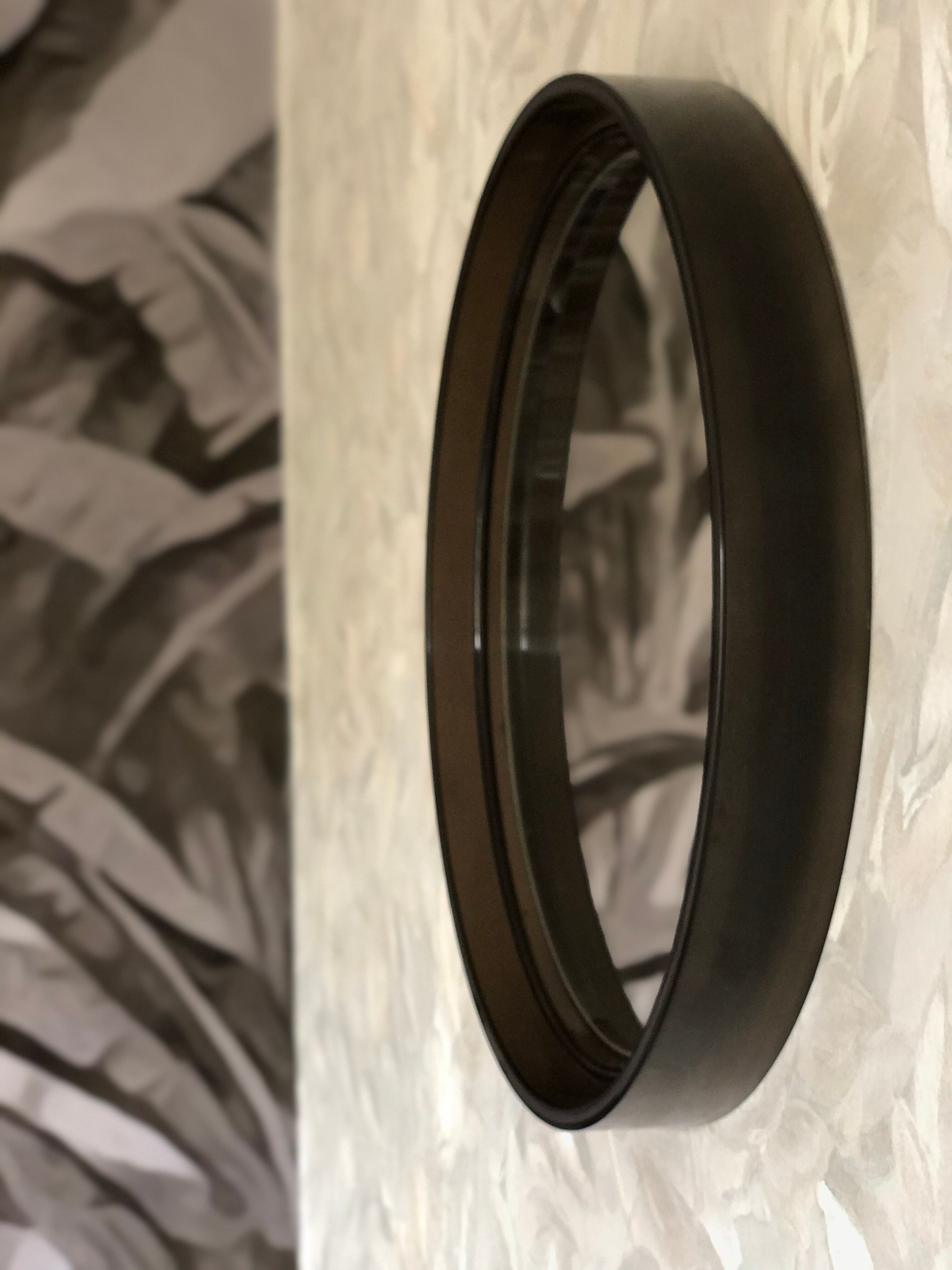 70s round mirror - 40cm