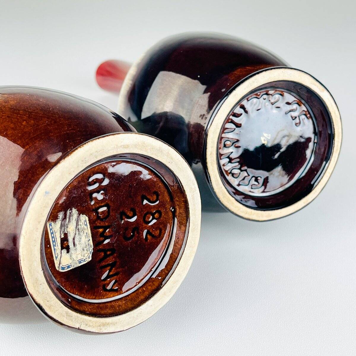 Mid-century ceramic vases by Bay Keramik, West Germany, 1960s, set of 2.