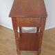 Cherry wood pedestal table