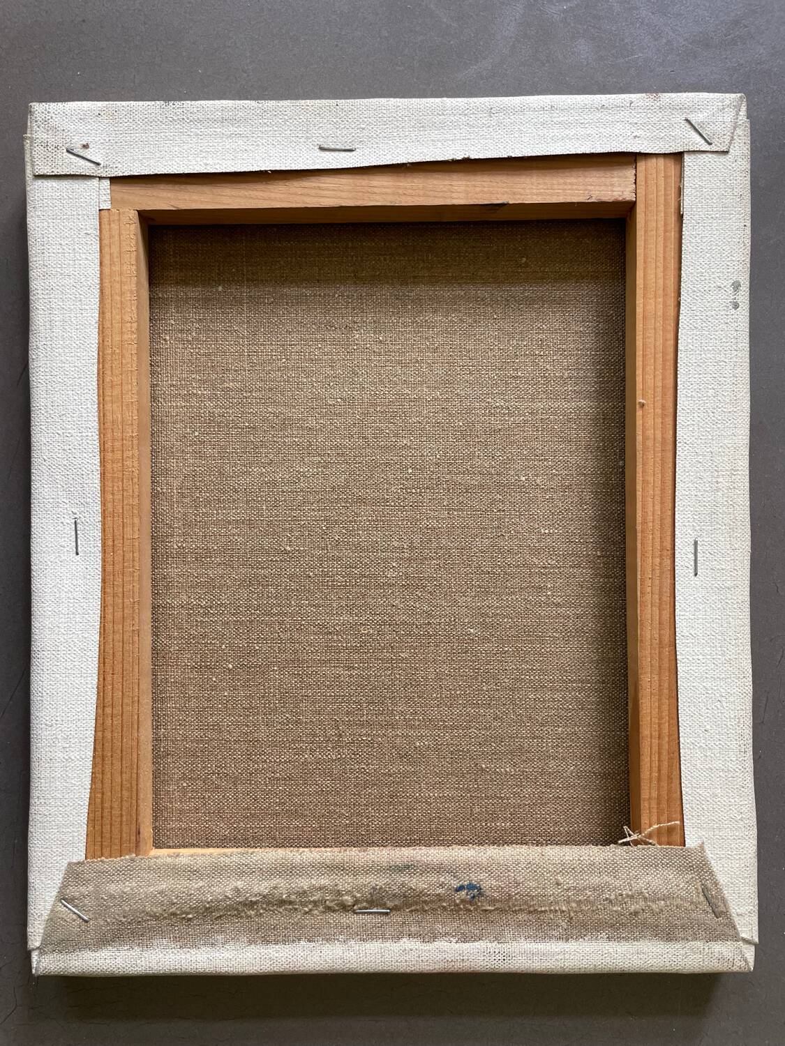 Vintage 70s waterfall landscape painting