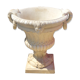 Jarre reconstituted head decorations, rings on handles