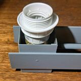 Pair of industrial wall lights, 1970