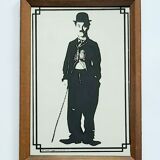 Sscreen-printed mirror 24x34cm