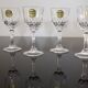 Set of 6 liqueur glasses Cristal d'Arques model Auteuil