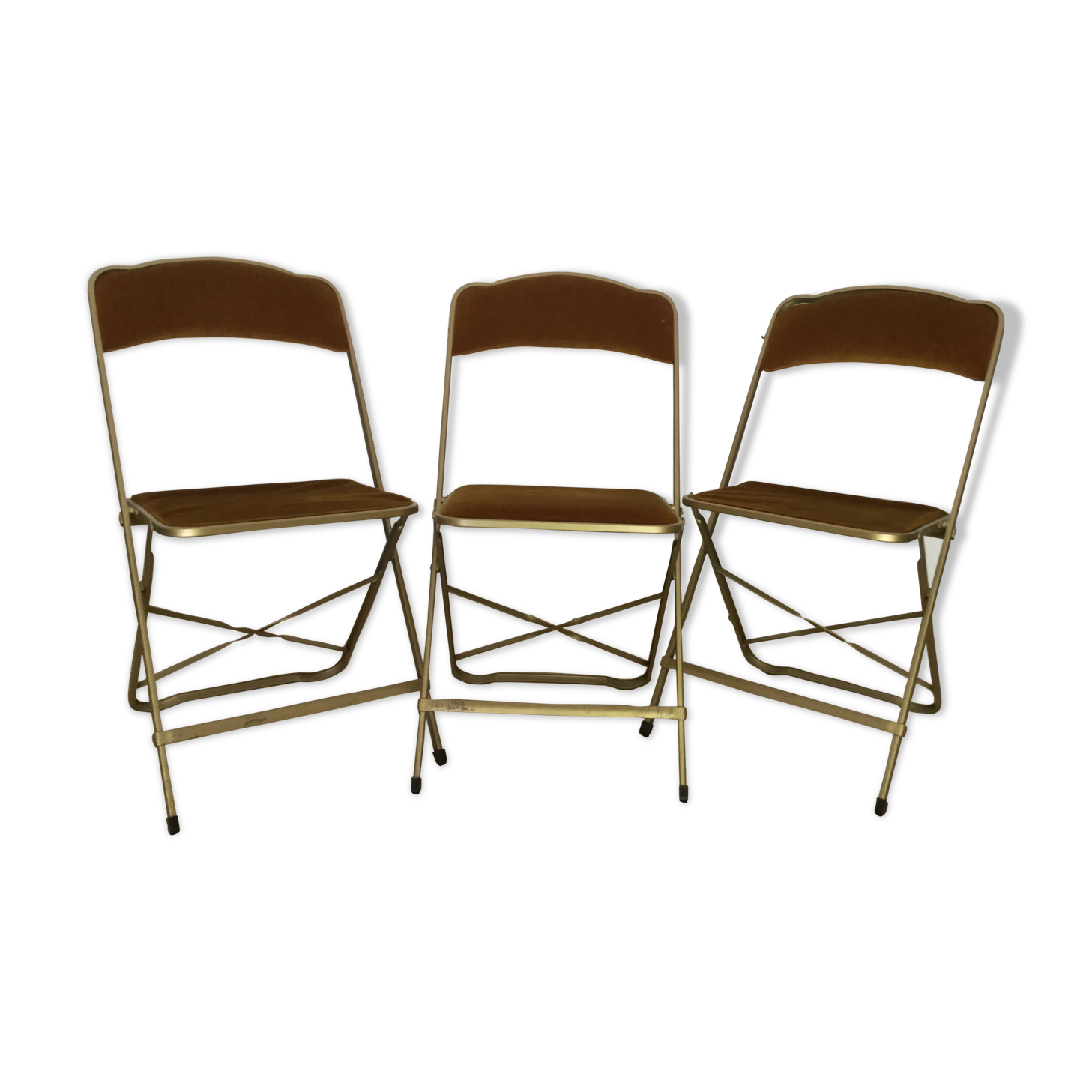 Lot de 3 chaises pliantes