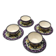 Set of 4 Saint John of Brittany cups